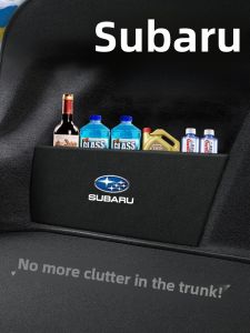 Subaru Forester Car Trunk Organizer Separator Storage Box Net Pocket Interior Decoration Modification Vehicle Boot Storage Bin