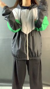 HOLDERS Tracktop Jacket Winbreaker Parasut Hoodie Kombinasi Warna Keren Casual Vintage