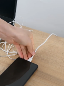 【SG SELLER】GiftIdea Cable Holder Silicone Cable Organizer Flexible Cable Winder Management Clips Holder For Mouse Keyboard Earphone Headset