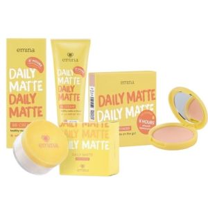 Emina Daily Matte Loose Powder | Emina Daily Matte Compact Powder | Emina Daily Matte BB Cream