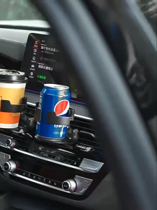 พร้อมส่ง ที่วางแก้วในรถ 2ใน1 ที่วางแก้วน้ำปรับได้ ช่องระบายอากาศรถ ที่วางแก้วระบายอากาศกระบอกน้ำ Ashtray ที่วางขาตั้ง