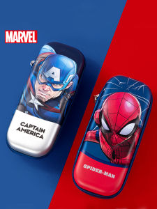 Disney Spider-Man Túi Đựng Bút Chì Dung Tích Lớn Cho Bé Trai Học Sinh Tiểu Học Túi Đựng Đồ Dùng Văn Phòng Phẩm Nhiều Lớp Hoạt Hình Dễ Thương