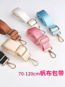 Nylon Canvas Single Shoulder Strap Replacement Bag Belt DIY Crossbody Sling for Laptop School Bag Camera Bag Accessories