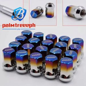 RAVE Lugnuts M12 x 1.5 17 hex nut and Luck Set Universal car Wheel rim Toyota Automotive