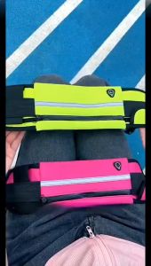 Waterproof Running Waist Bag Sports Jogging Outdoor Mobile Phone Holder Belt Bag Female Male Fitness Cycling Sports Accessories