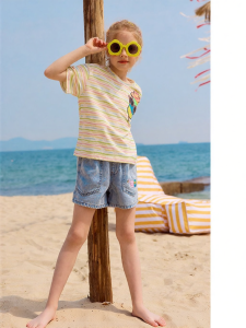 PPTOWN | Soft Summer Kids Short Jeans