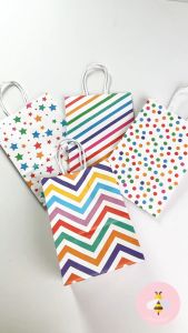 Pinky Bee Kantong Kertas / Paper Bag 21x15x8cm (pc) 67311100