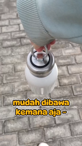 Tumbler Mini Coffee Premium 300ml dengan pegangan STAINLESS STEEL SUS 304 AIR PANAS DAN DINGIN LUCU CUSTOM GRAFIR / UV PRINT / SABLON