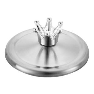 Innovative Stainless Steel Cup Lid Bowl Cover Insulated round Tea Cup Lid Dustproof Greyproof Mugs Lid Water Cup Lid