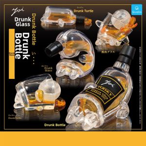 MOYINGXIONG | Drunk Whiskey Bottle and Glass Mascots