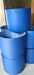 100L Tong Sampah Dari Potongan Derum Pelastik Bak Air bak ikan dan tida bocor