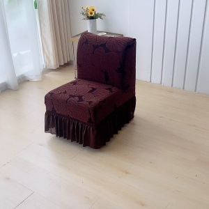 【Fast Shipping + High Quality 】skirt lambs wool armless sofa cover chair cover small sofa cover single sofa cover stretchy