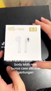 i9s TWS Headset Bluetooth 5.3 Wireless Sport True Earphone Tws i9s Langsung Connect