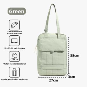 AUDPIGET | Multifunctional Laptop Shoulder Tote Bag Luggage Rod Attachable