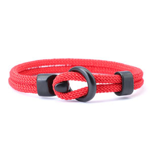 New Men Apparel Accessories Bracelet Bilayer Milan Rope Nautical Wrap Rope Braslet Homme Outdoor Sports Camping Daily Decoration