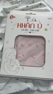 Khăn Ủ Có Mũ Cao Cấp CUNCON cho bé sơ sinh- Chất liệu cao cấp 100% cotton 4 chiều dày dặn ấm áp mềm mại an toàn cho bé yêu