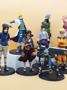 Bộ Mô Hình Naruto Shippuden 4 Danh Tính: Kakashi Sasuke Itachi Naruto Minato Tsunade Shizune Bộ Sưu Tập Anime PVC