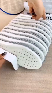 1 Pair Orthopedic Memory Foam Sport Insoles Running Shock-Absorbant Breathable PU Soft Pad