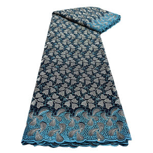 Vải Ren Voan Cotton Chất Lượng Cao Của Nigeria Thụy Sĩ Châu Phi Dùng May Váy Dạ Hội Trang Phục Dự Tiệc Sang Trọng Mẫu Mới Nhất 2025