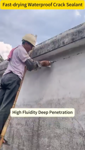 500g quick-drying caulking glue roof crack elastic caulking agent waterproof plugging coating