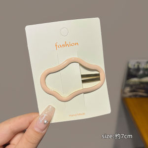 กิ๊บติดผมลายเมฆสําหรับผู้หญิงฤดูร้อนเครื่องประดับผมด้านข้าง Bun Pin ต่อผมด้านหน้า BB คลิปสไตล์ญี่ปุ่นและเกาหลีใต้