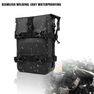 Crash Bar Bag Saddlebag Frame Side Bumper Luggage For BMW R1250GS Adventure R1200GS lc For HONDA For SUZUKI For YAMAHA MT09 Mt07