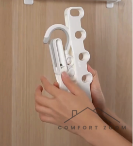 Travel Folding Hanger / Portable Travel Hanger with 5 Holes