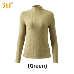 361° | New Autumn Winter Warming Underwear Shirt Tunic Half-High Collar Jacquard