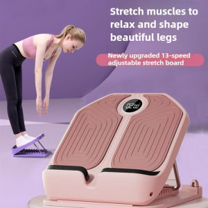 Stretching Board Slanted Footrest Foldable 13-level Adjustable Calf Stretching Tool Leg-standing Calf Achilles Tendon Stretching