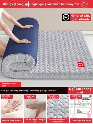 JIFANPAUL | Nệm Latex Cao Su Non 5CM 180x200 Cho Phòng Ngủ Ký Túc Xá & Phòng Trọ