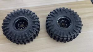 Bộ Bánh Xe Kim Loại RC 4 Chiếc 1.9 Inch Với Lốp Cao Su Dành Cho Xe Leo Núi Traxxas TRX4 Axial SCX10 Redcat Gen7 Gen8 Tỷ Lệ 1/10 Phụ Kiện Độ Xe