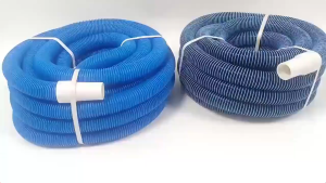 9เมตร-15เมตร ท่อระบายน้ำแบบหนาและยืดหยุ่น วัสดุ PE ท่อดูดตะกอนสระว่ายน้ำ