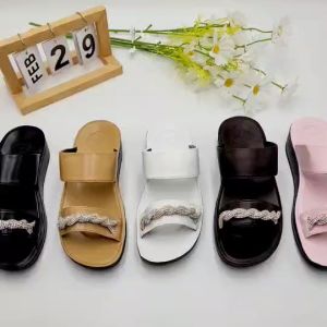 er เล่นกันและพร้อมสำหรับสุขภาพ รองเท้าสุขภาพ 2 ตอน แต่งเพชรทรงเกลียว รุ่น SS-4054