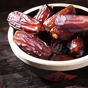 Extra Large Black Date Dried Fruit 500g Specialty Snack Honey Sweets Iranian Date Product Dry Fruit Snacks Nutritional Value