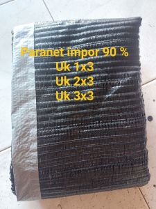 paranet impor 90% siap pakai dengan list terpal dan mata ayam ukuran 3x33x23x1