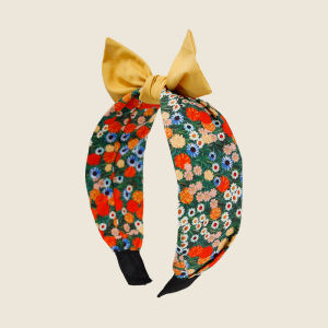 Korean Style Floral Princess Hair Accessories for Girls Cute Butterfly Knot Hair Clips And Headbands Pink Color Childrens Fashion