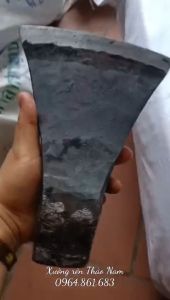 Búa bổ củi - chặt cây nặng 3kg làm bằng thép ray tàu xịn