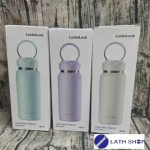 Bình Giữ Nhiệt LocknLock Inox 304 Sling Ring Có Quai Xách LHC4321- 650ml - Hàng Chính Hãng