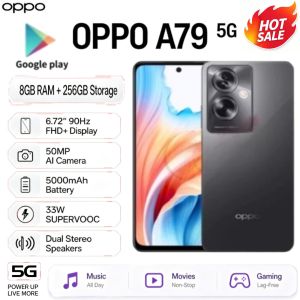 OPPO | 2026 new OPPO A79 5G Smartphone 8GB+256GB 6.72in FHD+ 90Hz Display 50MP AI Camera 5000mAh Battery 33W Fast Charge Dual SIM