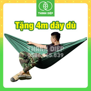 (TẶNG DÂY) Võng dù dài 2m siêu mát – Mùng mền Thanh Diệp