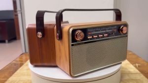 Fleco F-505t Speaker Radio Bluetooth Mp3 | Radio Retro 3 Band Fm/Am/Sw/ Radio Digital Portable Multi-Band Speaker F 505t | Suara Berkualitas Dan Jernih Banget | Speaker Multifungsi
