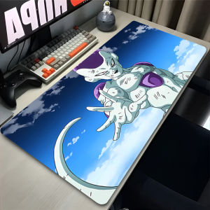 Bandai | DBZ Gaming Mousepad Dragon Ball Frieza Big Anime table mat Computer Gamer Mouse pad Natural Rubber with Locking Edge Mouse Mat