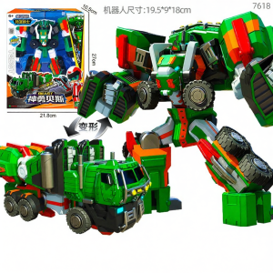 TUOBAOZHANSHI | Transformable Robot Car Toy for Boys 3-6+