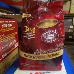 Cà Phê Highlands Coffee 3in1 Hòa Tan Bịch 850g (50 Gói x 17g)