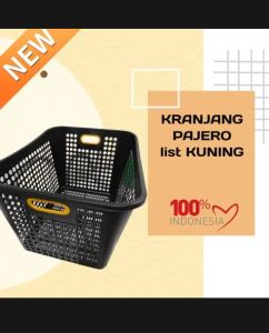 Keranjang Pajero Warna Hitam/keranjang loundry serbaguna