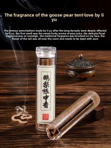 MONLEYTA | Long Lasting Indoor Home Use Goose Pear Fragrance Incense burner Sandalwood Essential Oil Based Calming Spirit Incense Sticks