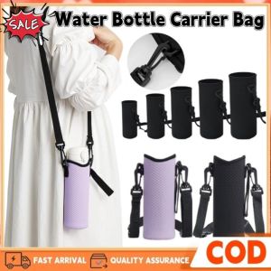 Water Bottle Carrier Bag Tumbler Cover Sleeve Holder Portable Sleeve Holder Bottle Case with Strap