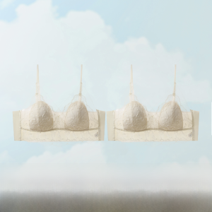 miiow | Ultra-Thin Strapless Bra Womens Summer Cool Sensation Seamless Vest Style Breathable Anti-Sagging Wireless Underwear