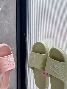 3pcs Slippers Rack No Punching Bathroom Simple Slipper Hook Toilet Wall Mounted Bedroom Neat Storage Shoe Drying Rack