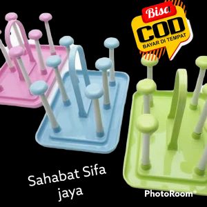 TEMPAT GELAS/rak gelas 6tangkai
